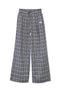 【PRE-ORDER】Mayte × Cycle ECHO STAR CHECK PANTS -WARM GRAY-